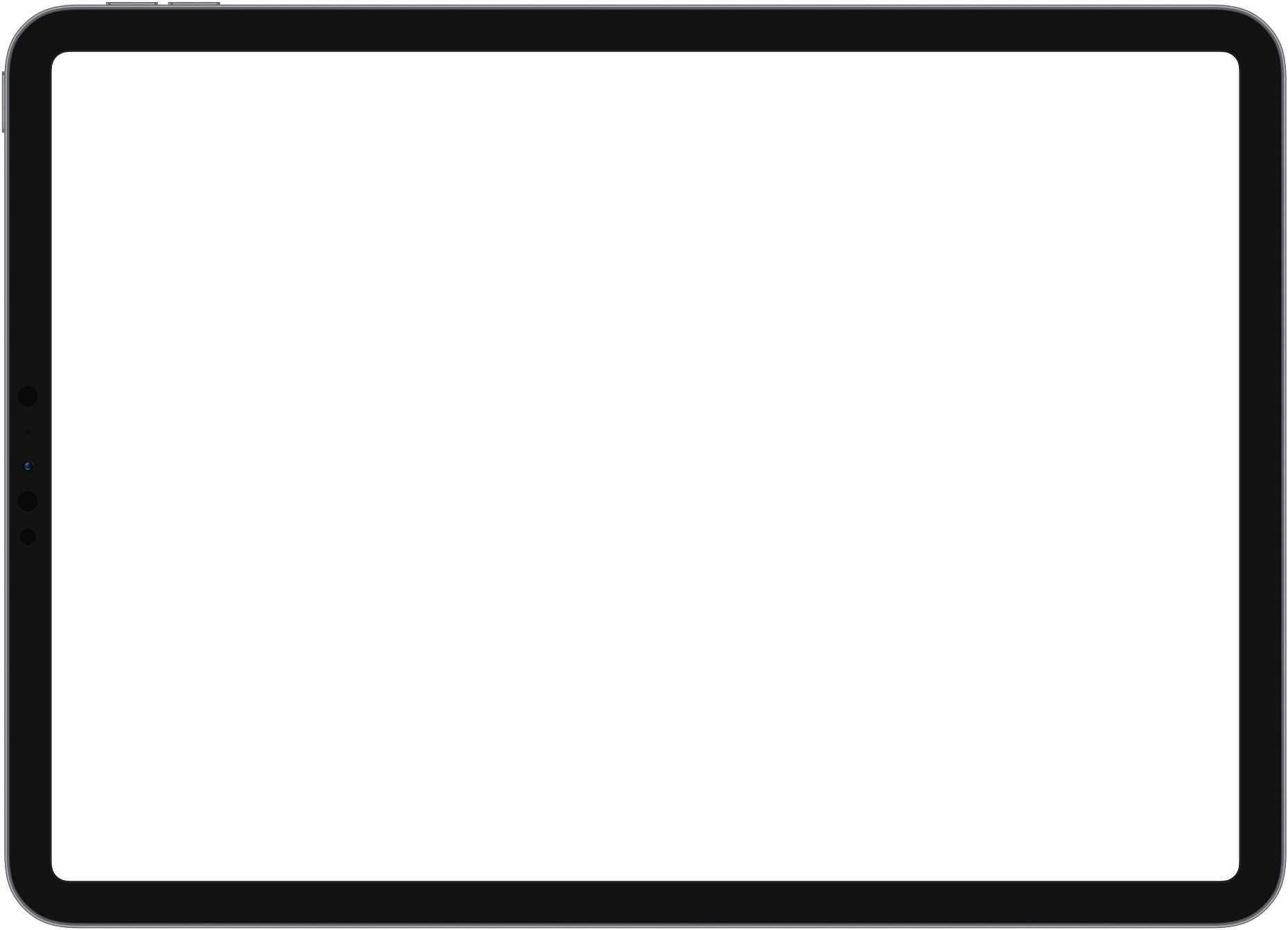 Tablet frame